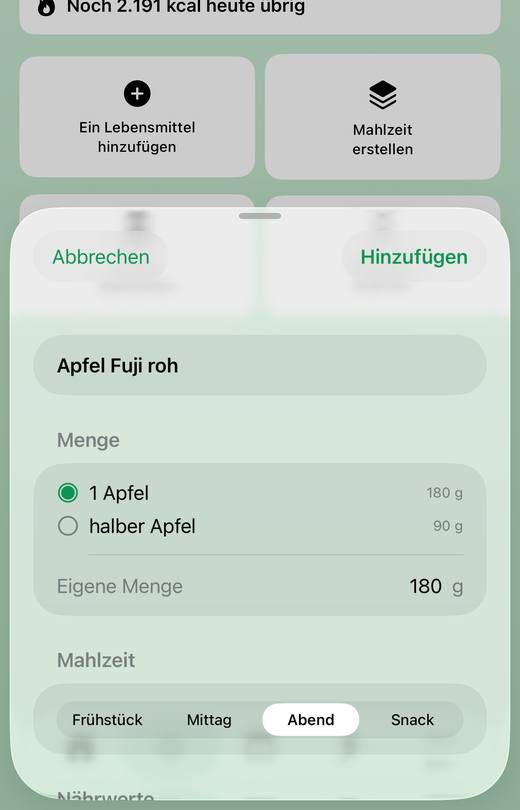 Barcode-Scanner Ergebnis